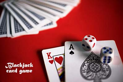پرونده:Blackjack card game.jpg